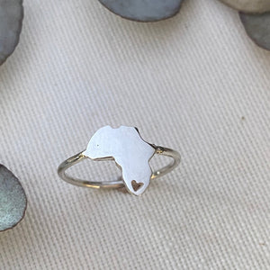 Solid Africa Ring