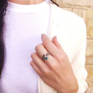 The Oval Stone Ring