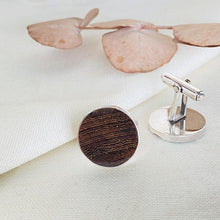 Load image into Gallery viewer, Wood Cufflinks
